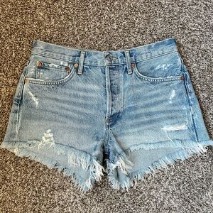 AGOLDE Parker Vintage Cut Off Short in Swapmeet